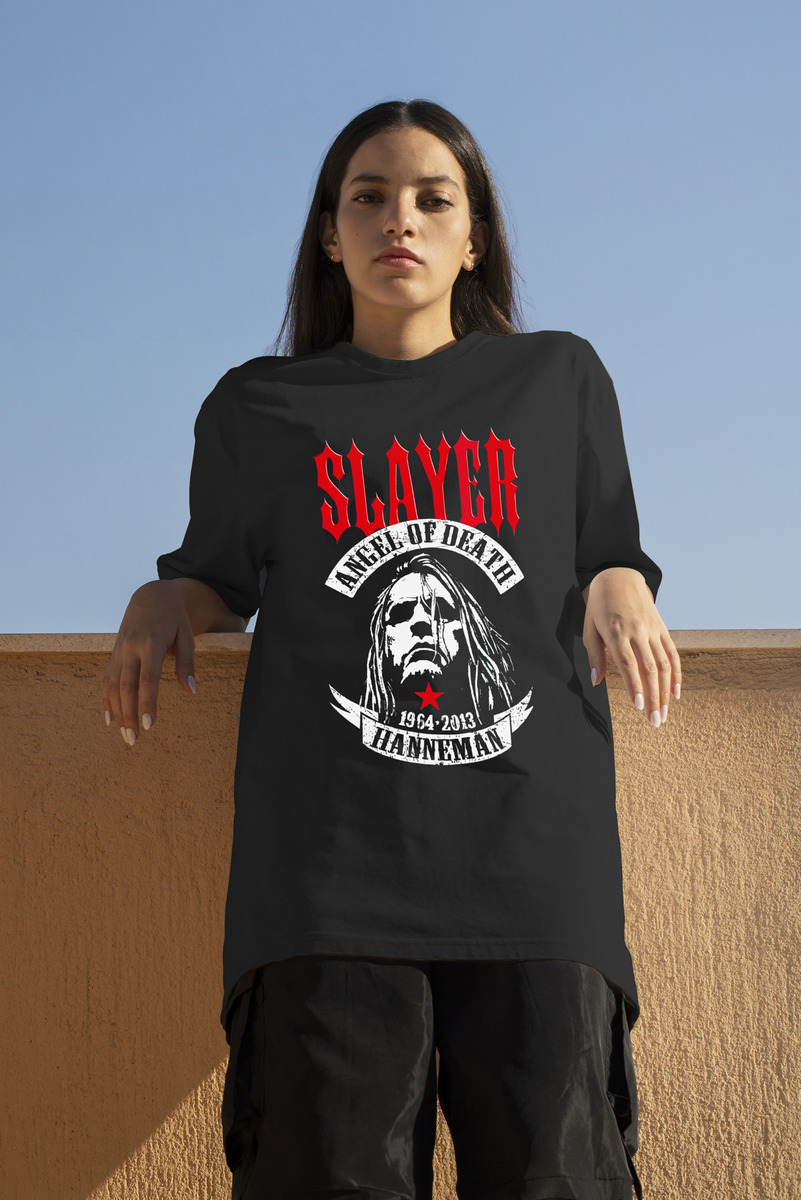 Remera: Slayer Hanneman Memoestampados