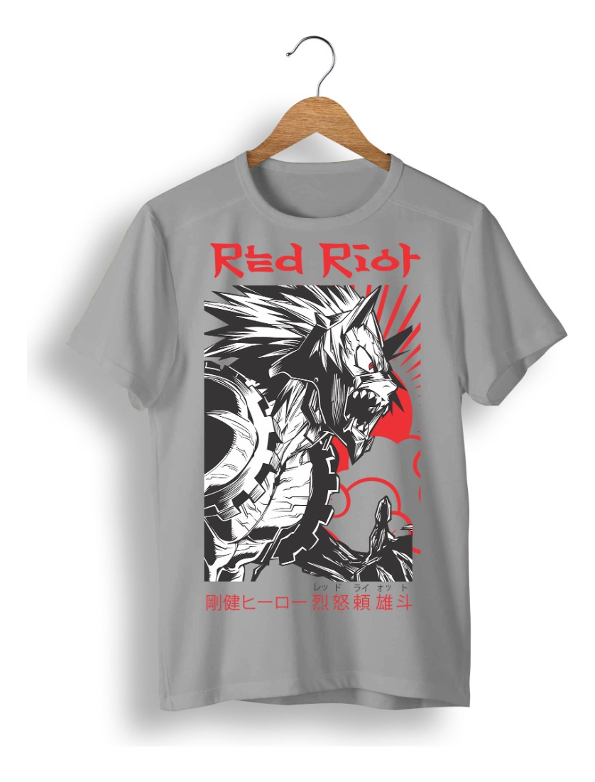 Remera: Red Riot Anime Memoestampados - Imagen 14
