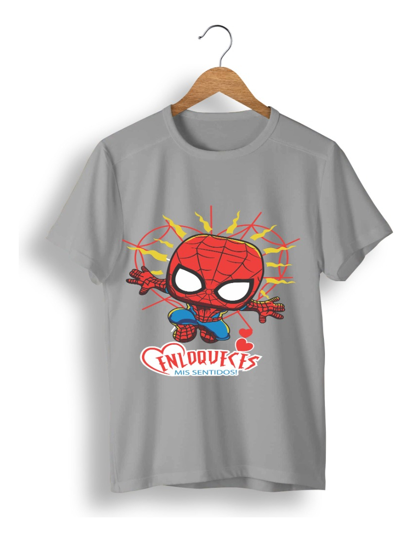 Remera Regalos San Valentin, Spider Love Precio Por 2 Uni - Imagen 15