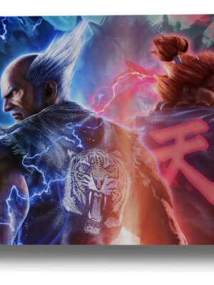 Cuadro Tekken 613 40x30 Lienzo Memoestampados