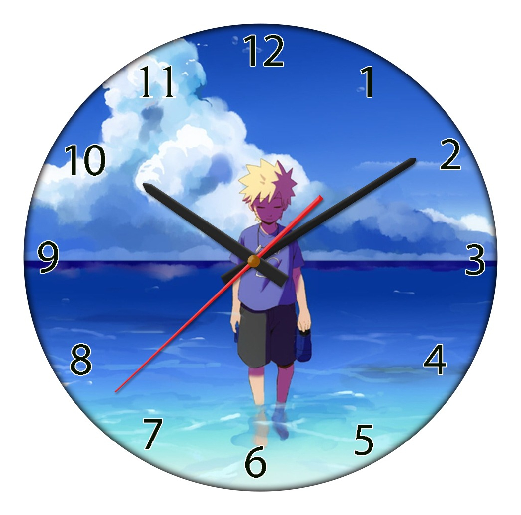 Reloj En Mdf De 3mm 40 Cm Diametro Naruto 09