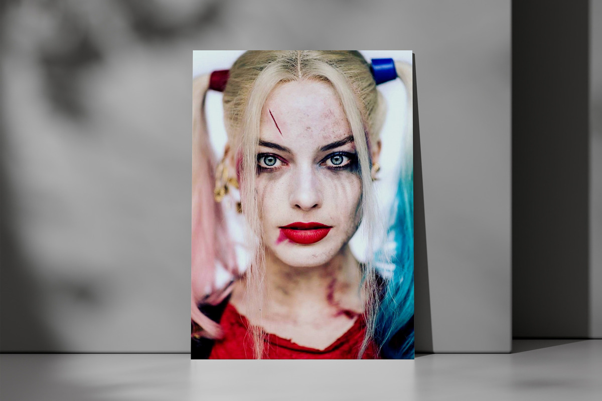 Cuadro 195 Harley Quinn, Margot 40x53 Mdf Memoestampados - Imagen 3