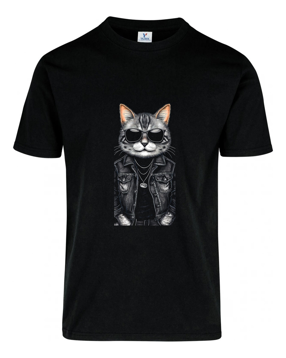 Remera: Gato Cool Memoestampados - Imagen 2