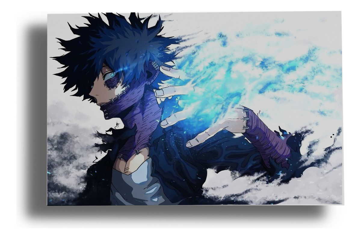 Cuadro Boku No Hero Academi 567 50x70 Mdf Memoestampados