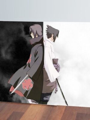 Cuadro Naruto Uchiha Susuke Ship 60 30x40 Mdf Memoestampados
