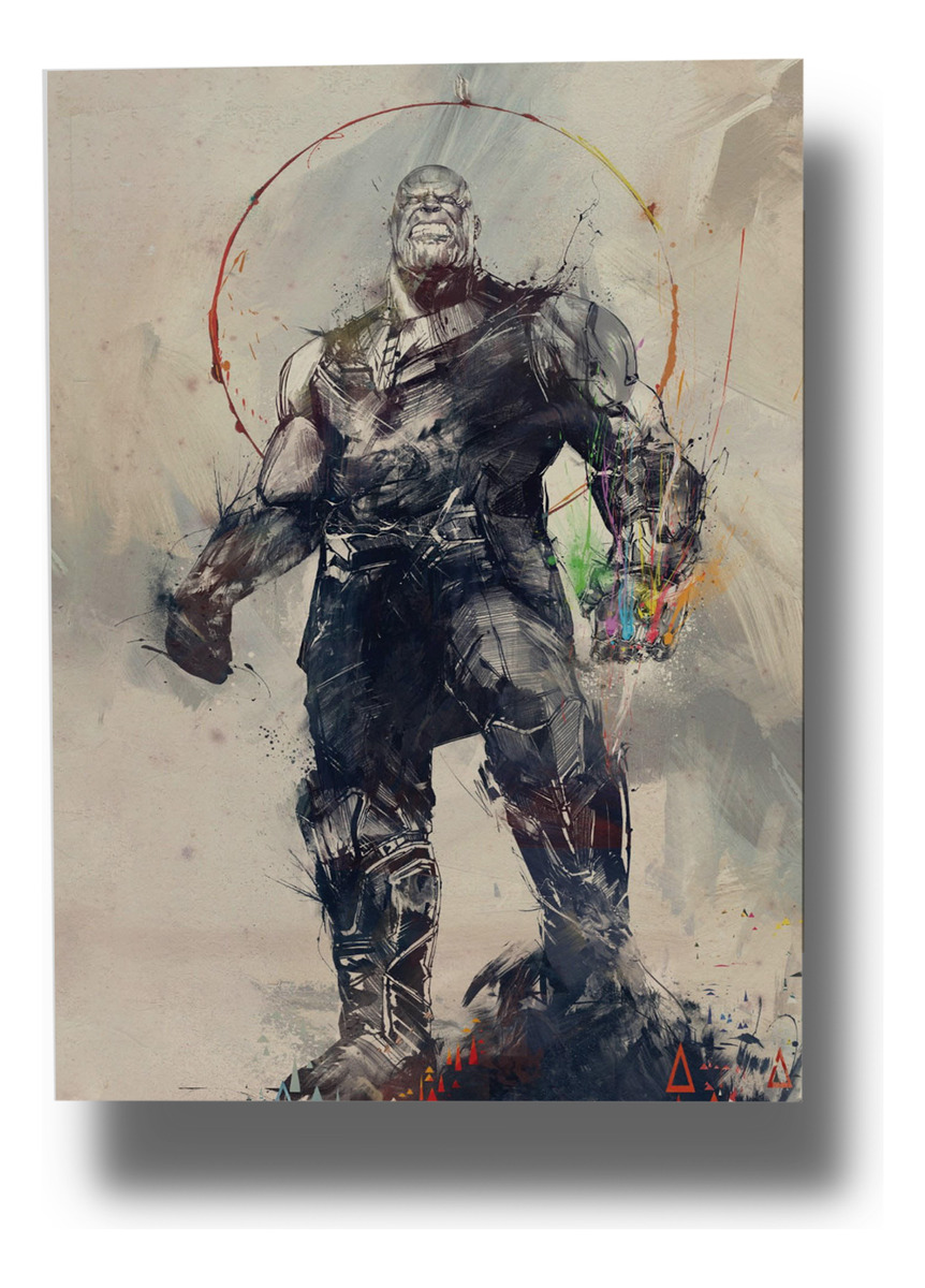 Cuadro 294 Avengers 70x100 Mdf Memoestampados