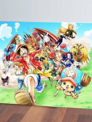 Cuadro One Piece Anime 62 30x40 Mdf Memoestampados