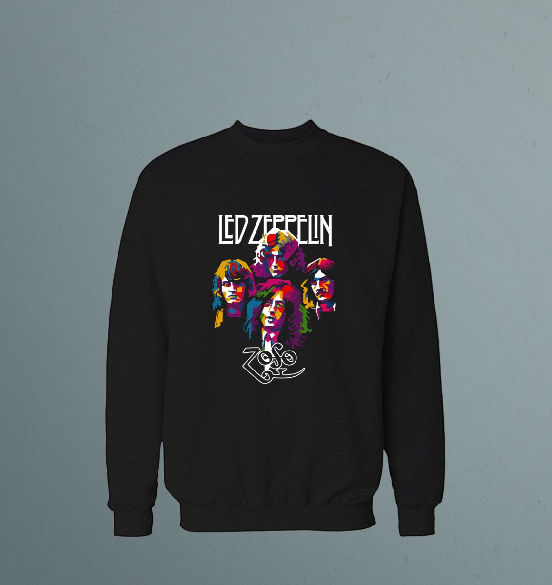 Buzo Led Zeppelin Zoso Memoestampados - Imagen 4