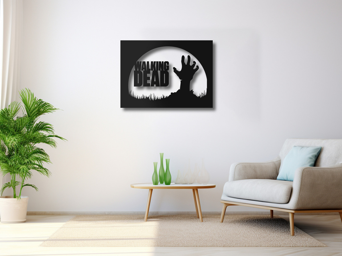 Cuadro The Walking Dead Logo Memo Estampados - Imagen 3