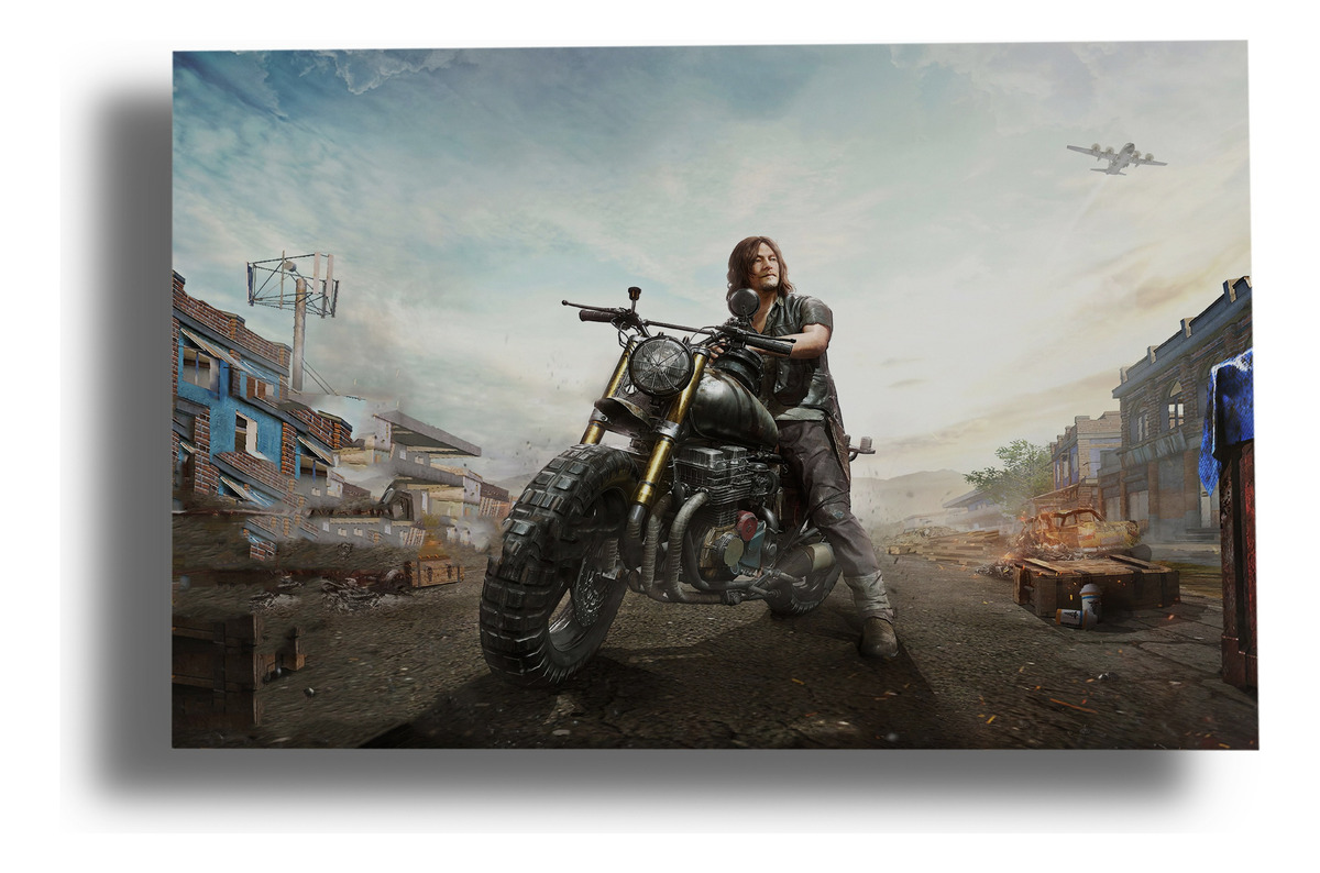 Cuadro 300 Walking Dead 30x40 Mdf Memoestampados - Imagen 2
