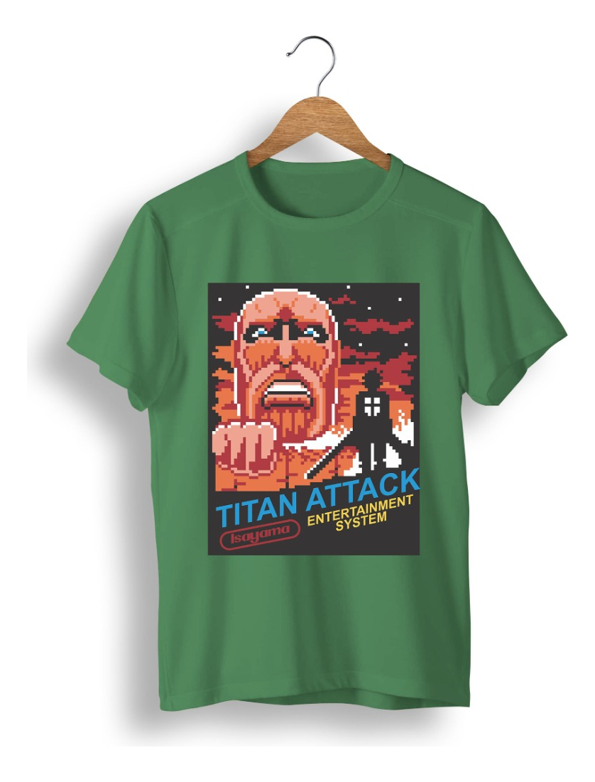 Remera: Titan Attack Nes Memoestampados - Imagen 15