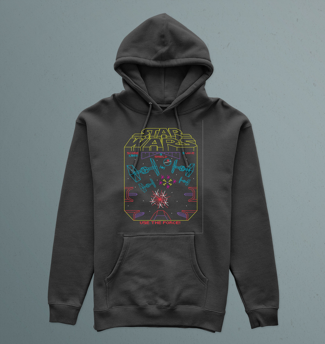 Canguro Star Wars Use The Force Lineal Memoestampados - Imagen 6