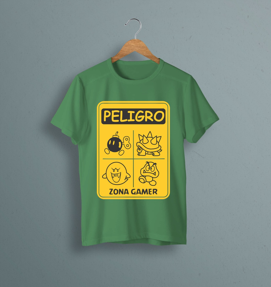 Remera: Peligro Zona Gamer Memoestampados - Imagen 14