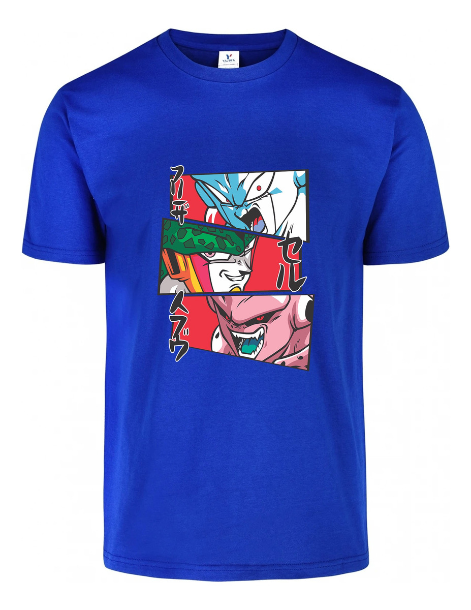 Remera: Villanos Dragon Ball Anime Memoestampados - Imagen 4