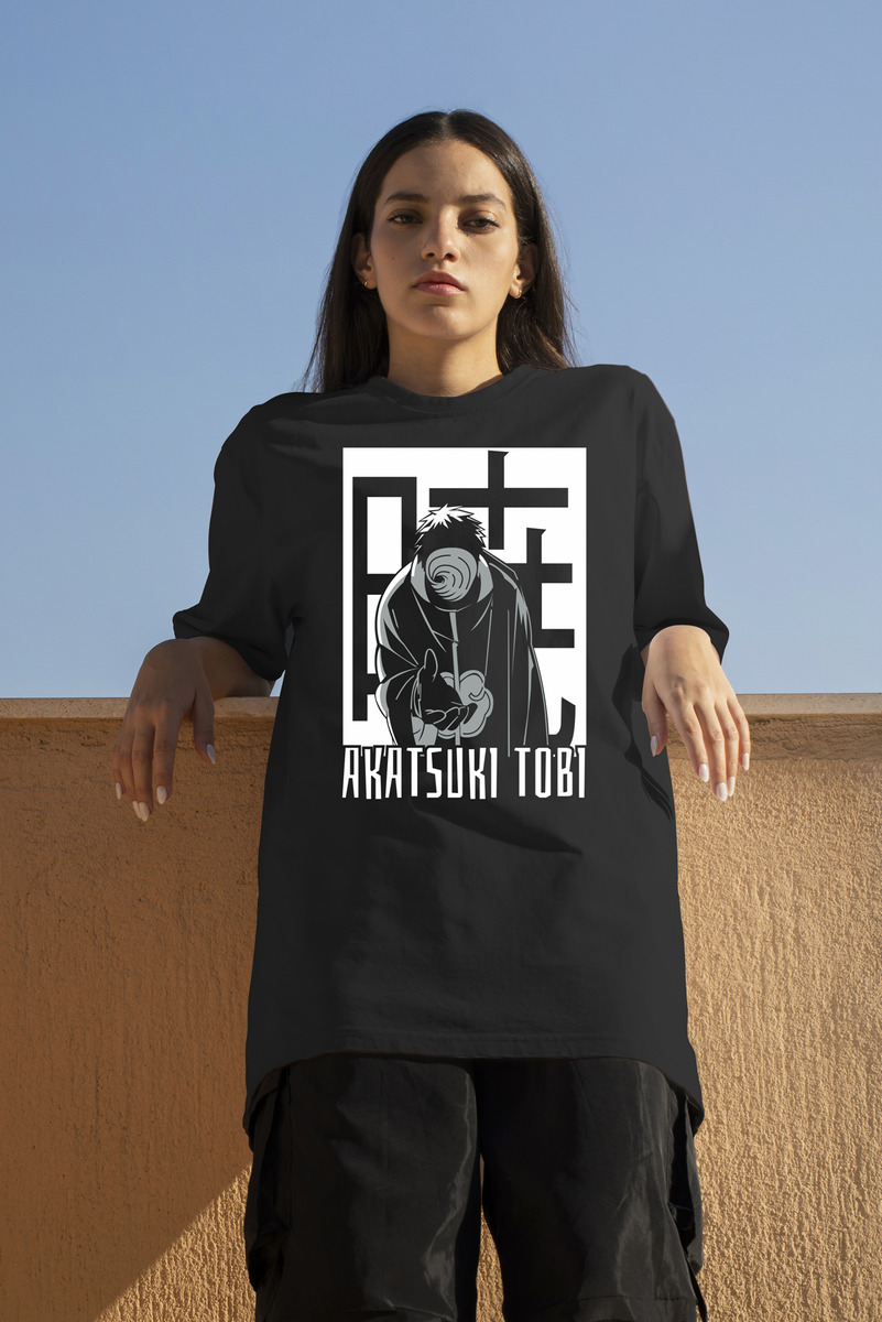 Remera: Akatsuki Tobi Naruto Memoestampados - Imagen 3