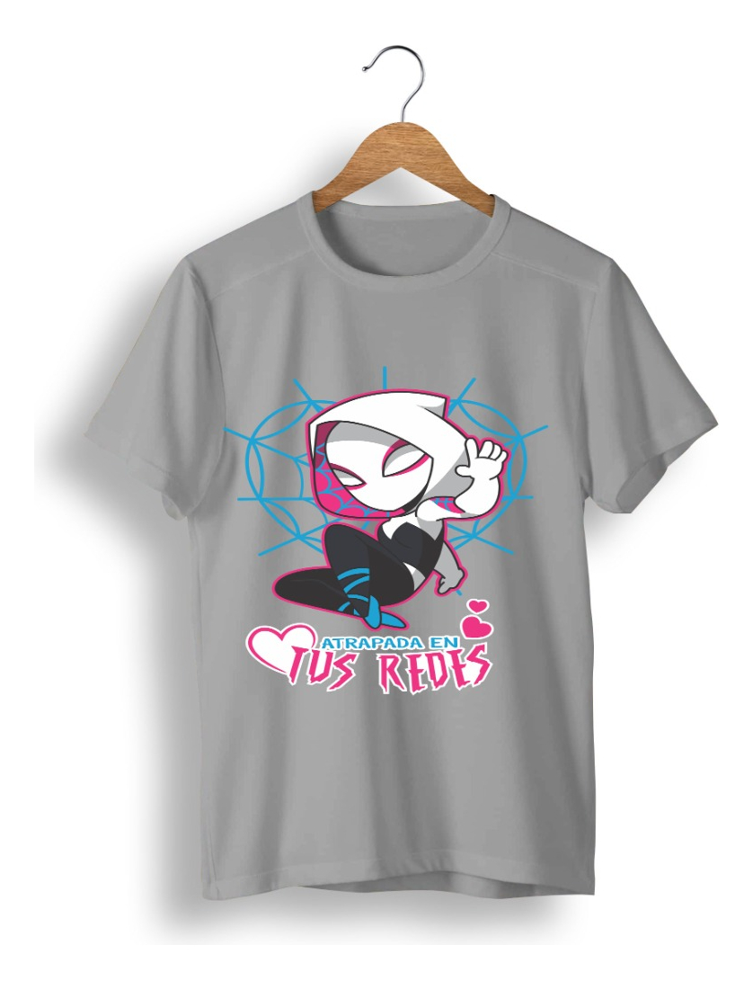 Remera Regalos San Valentin, Spider Love Precio Por 2 Uni - Imagen 16