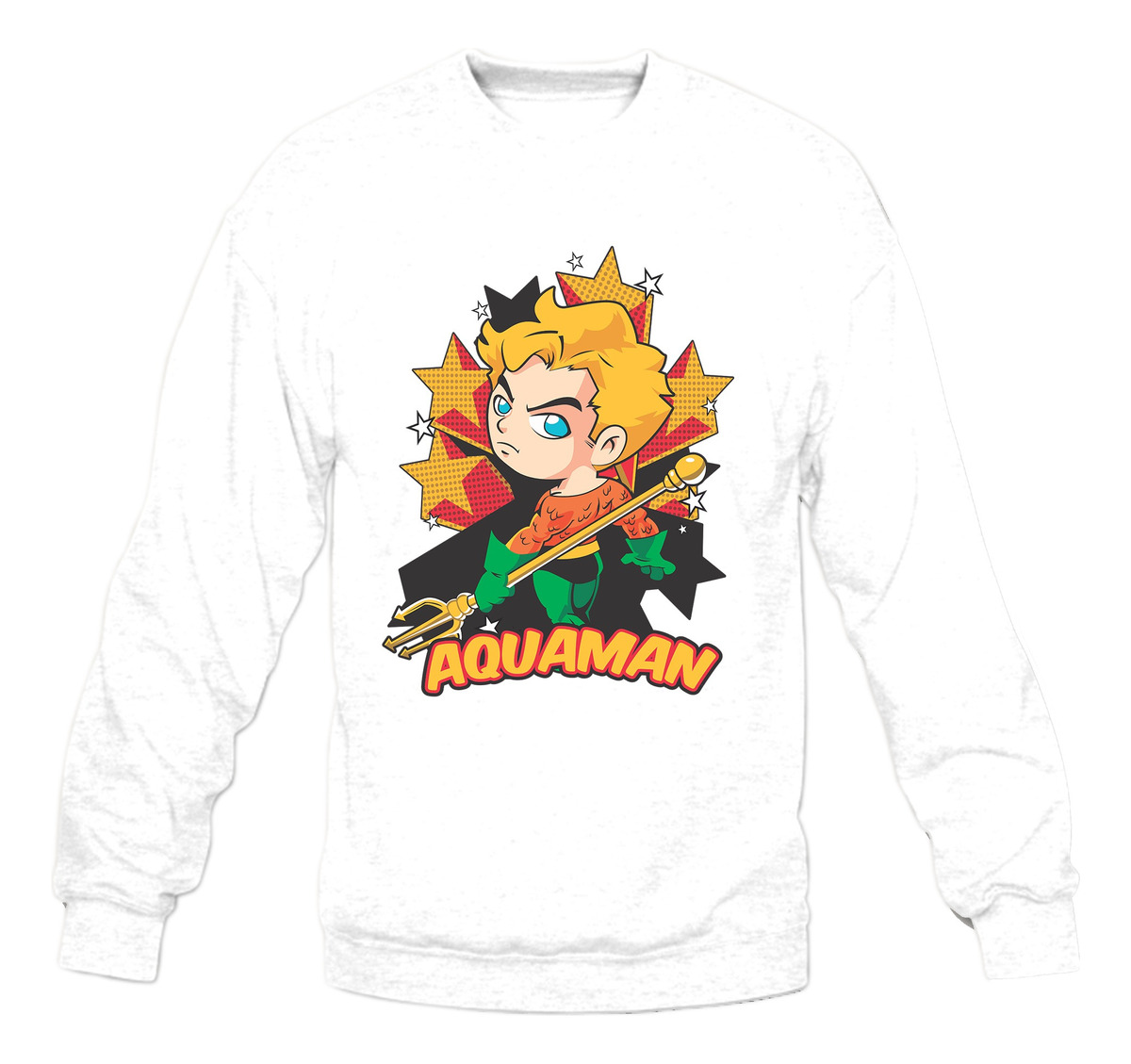 Buzo Aquaman Chibi Memoestampados - Imagen 5