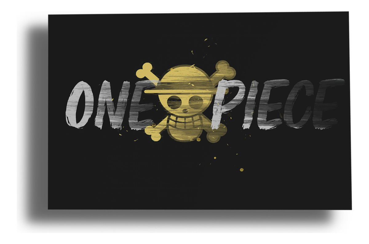 Cuadro 244 One Piece2 40x53 Mdf Memoestampados