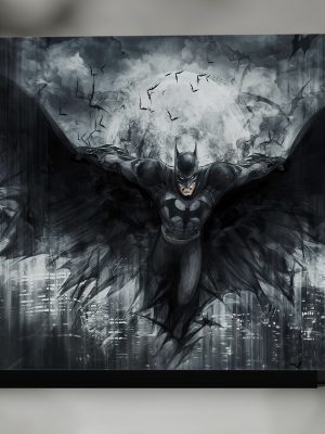Cuadro Batman Dc Comics 81 70x100 Mdf Memoestampados