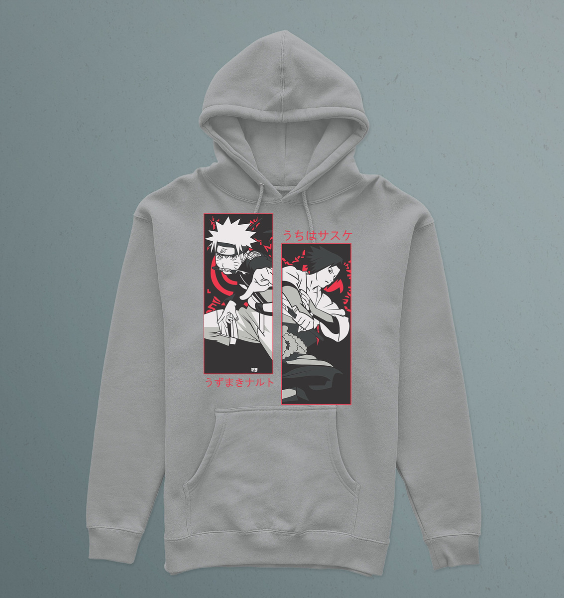 Canguro Naruto Y Uchiha Anime Memoestampados - Imagen 13