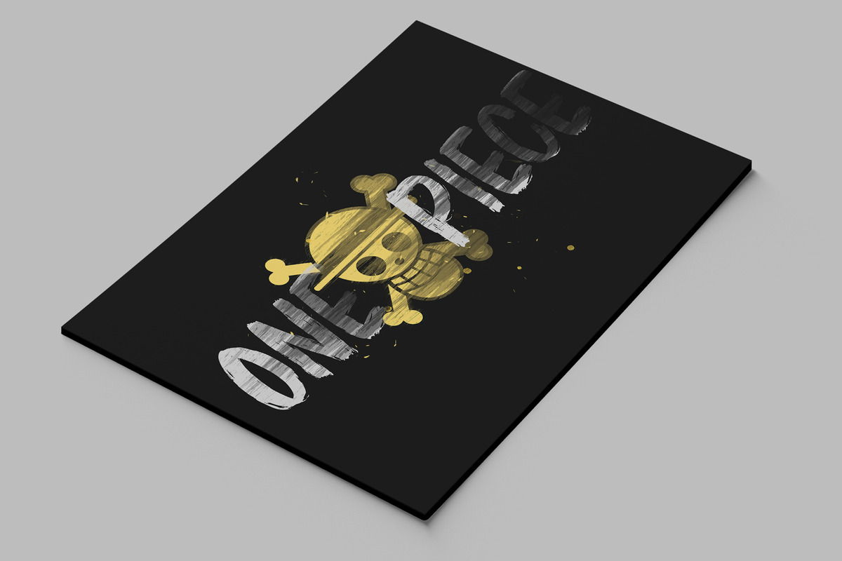 Cuadro 244 One Piece2 30x40 Mdf Memoestampados - Imagen 2