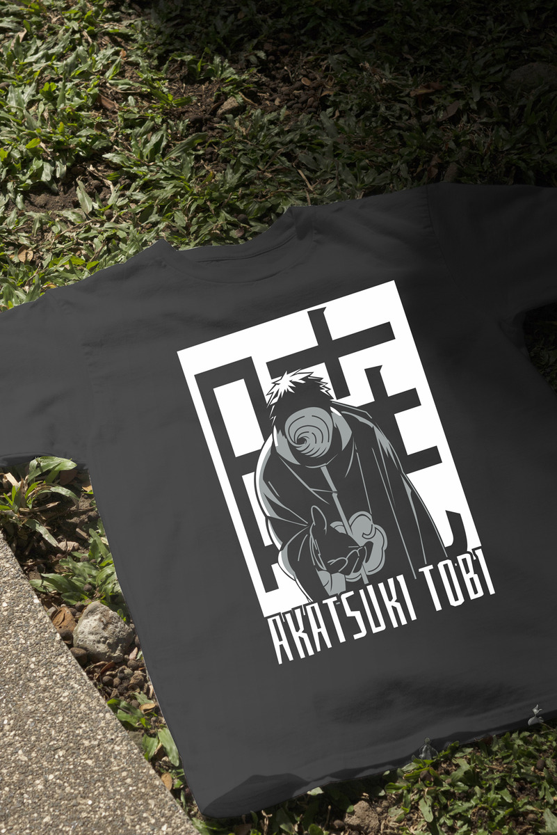 Remera: Akatsuki Tobi Naruto Memoestampados - Imagen 4
