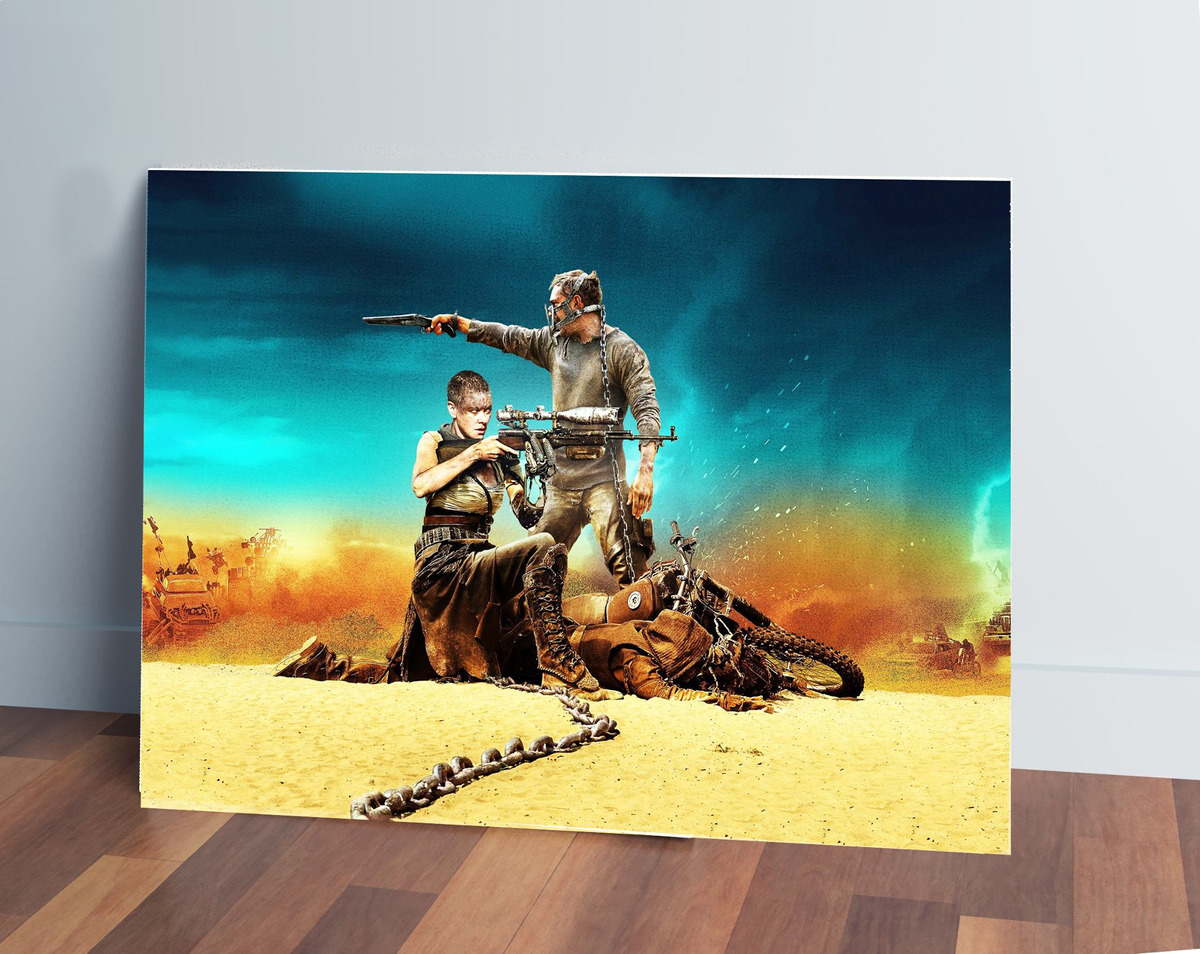 Cuadro Mad Max 388 30x40 Mdf Memoestampados