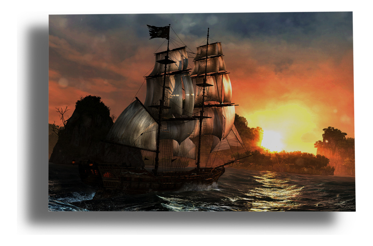Cuadro 329 Assassin's Creed 70x100 Mdf Memoestampados