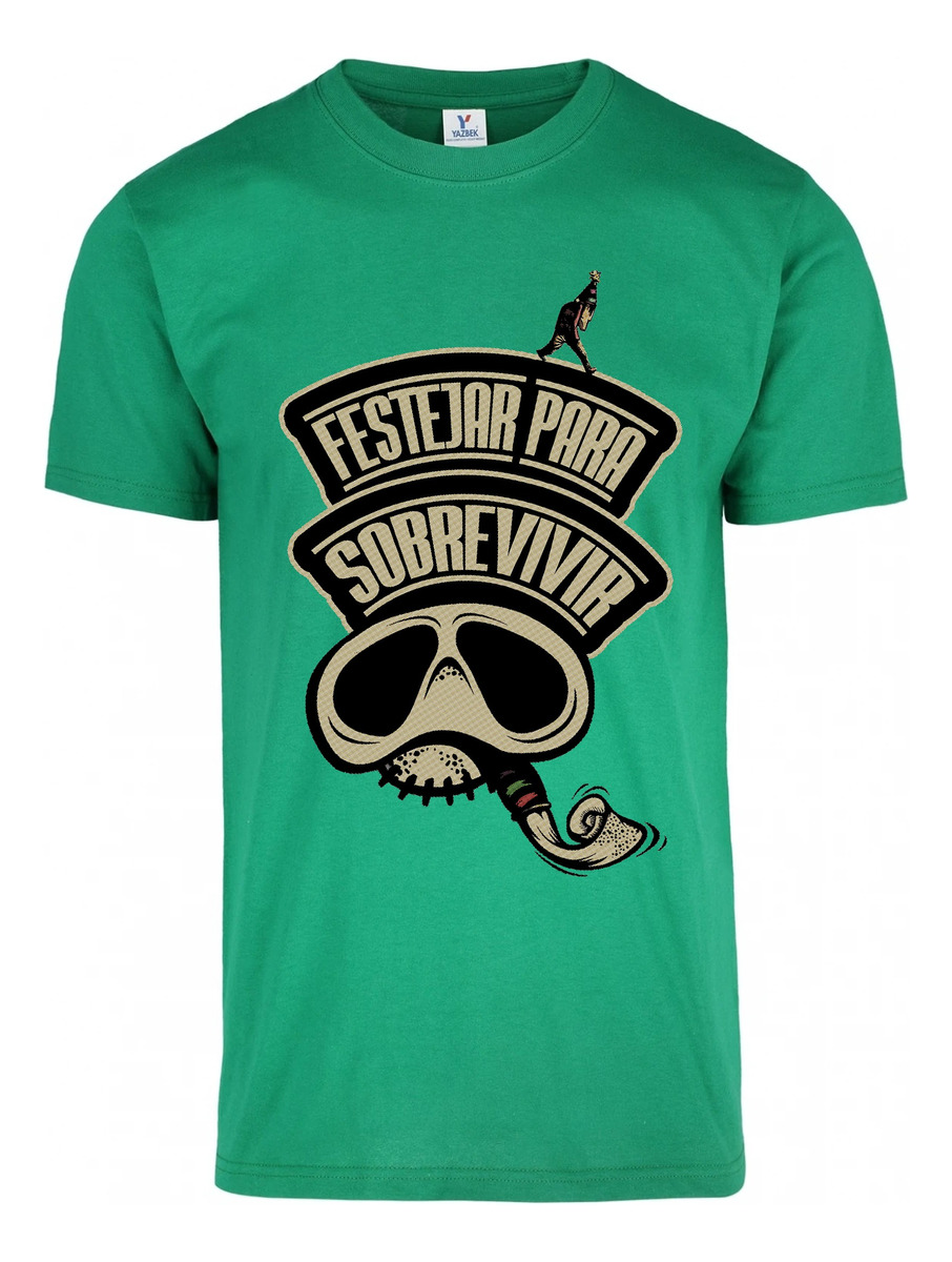 Remera La Vela Festejar Para Sobrevivir Memoestampados - Imagen 18