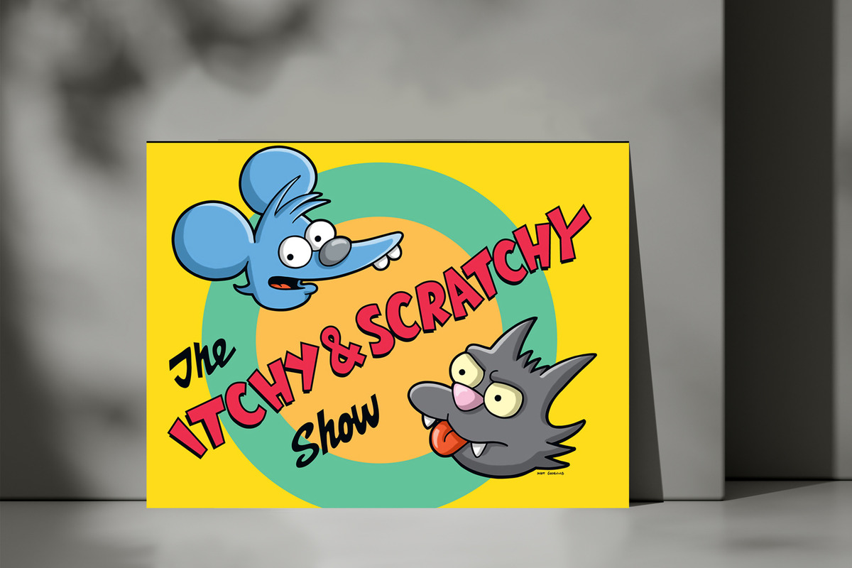 Cuadro Los Simpsons 492 70x100 Mdf Memoestampados - Imagen 3