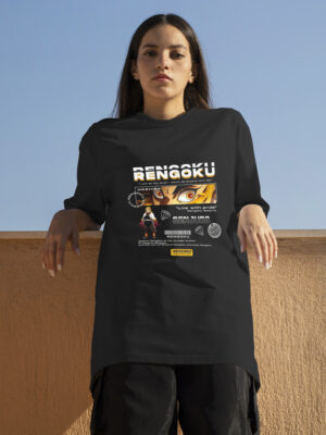 Remera: Senjuro Rengoku Memoestampados