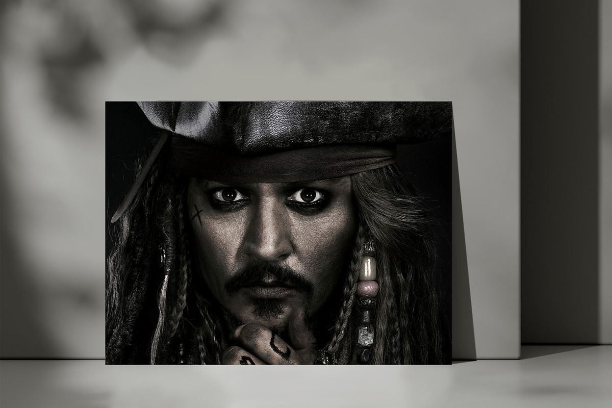 Cuadro Piratas Del Caribe 380 70x100 Mdf Memoestampados - Imagen 3