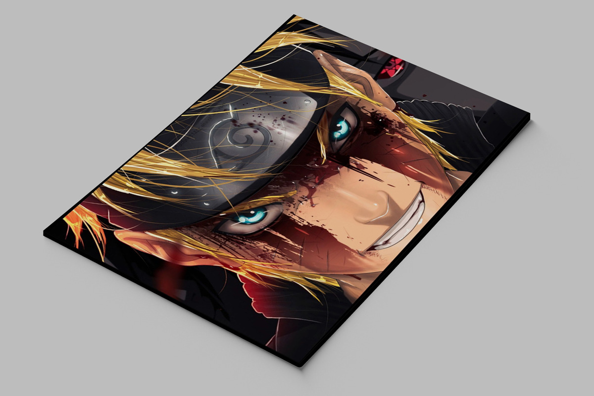 Cuadro Naruto 479 30x40 Mdf Memoestampados - Imagen 2