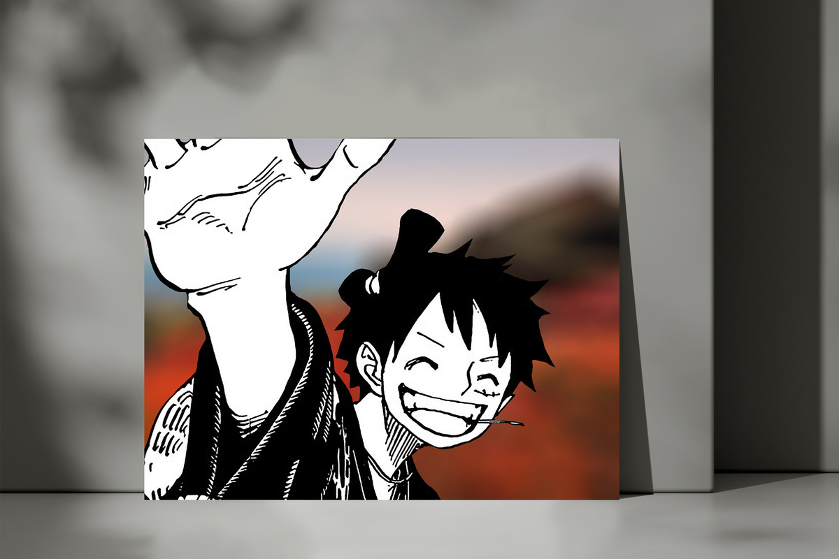 Cuadro 225 One Piece 1 70x100 Mdf Memoestampados - Imagen 3