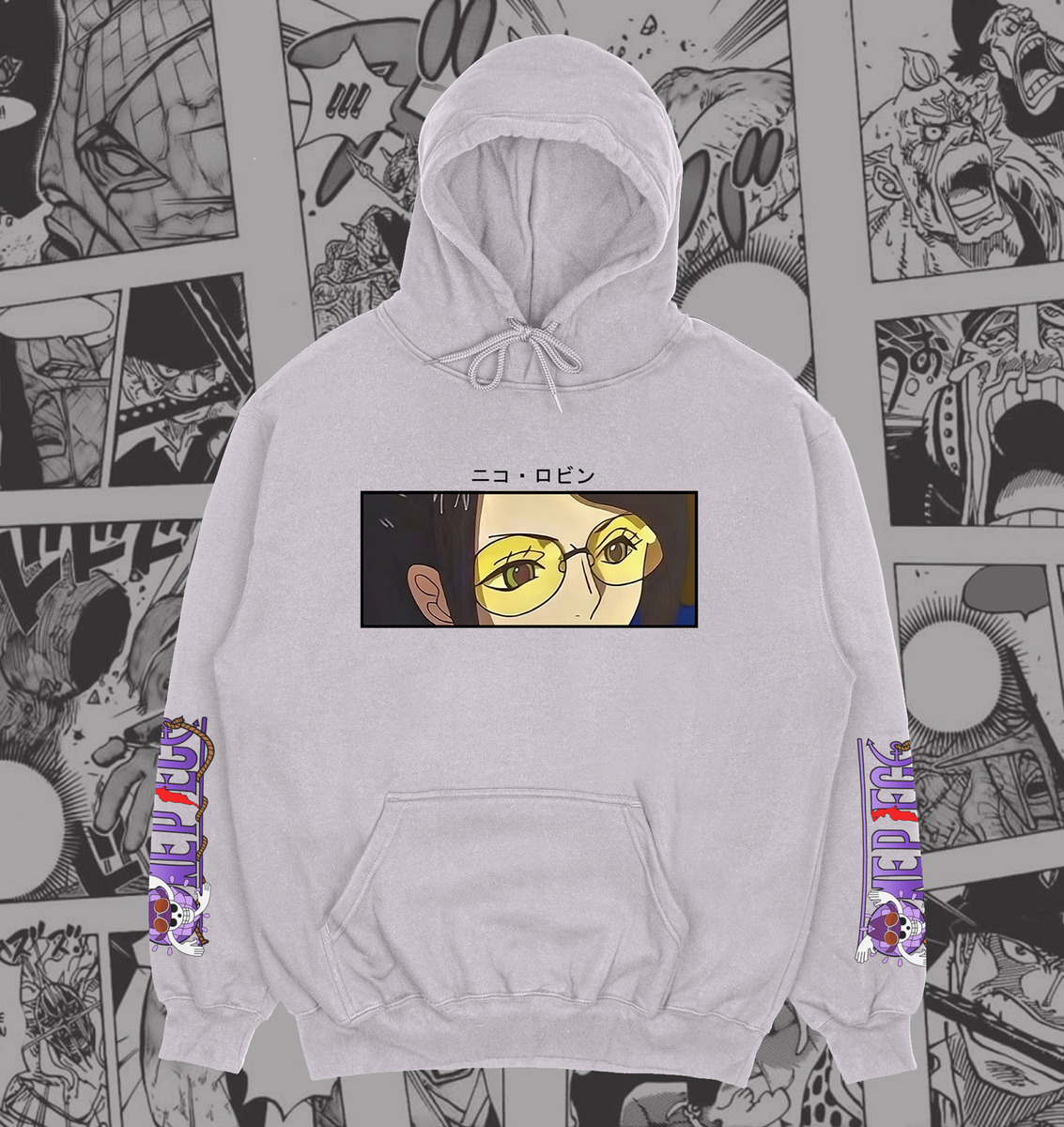 Canguro One Piece Nico Robin Memo Estampados - Imagen 14
