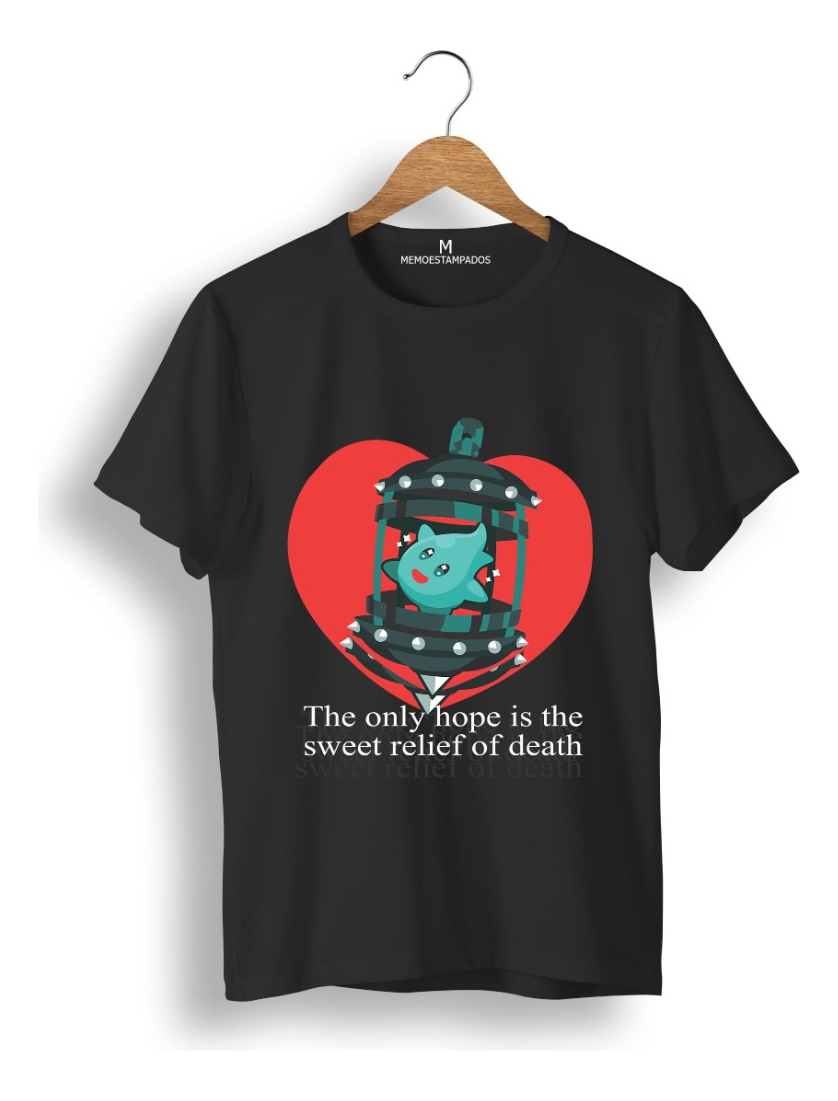 Remera: The Only Hope Is Death Memoestampados - Imagen 4