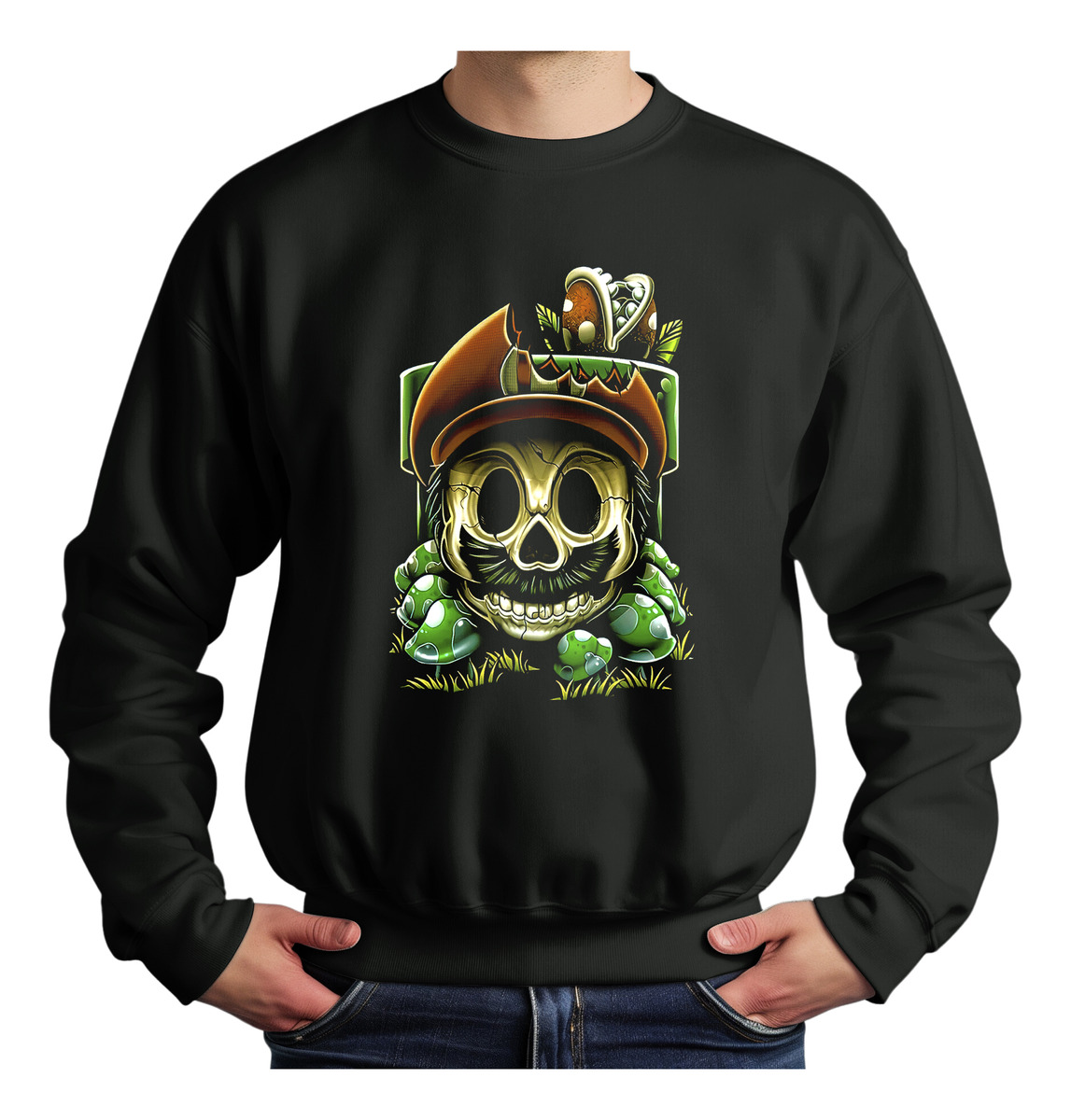 Buzo Mario Calavera Memoestampados - Imagen 2