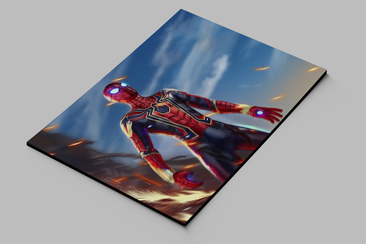 Cuadro 272 Spiderman, Avengers 40x53 Mdf Memoestampados - Imagen 2