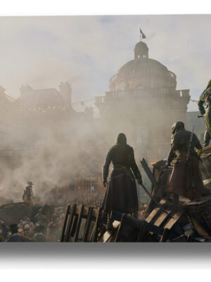 Cuadro 332 Assassin's Creed Unity 30x40 Mdf Memoestampados