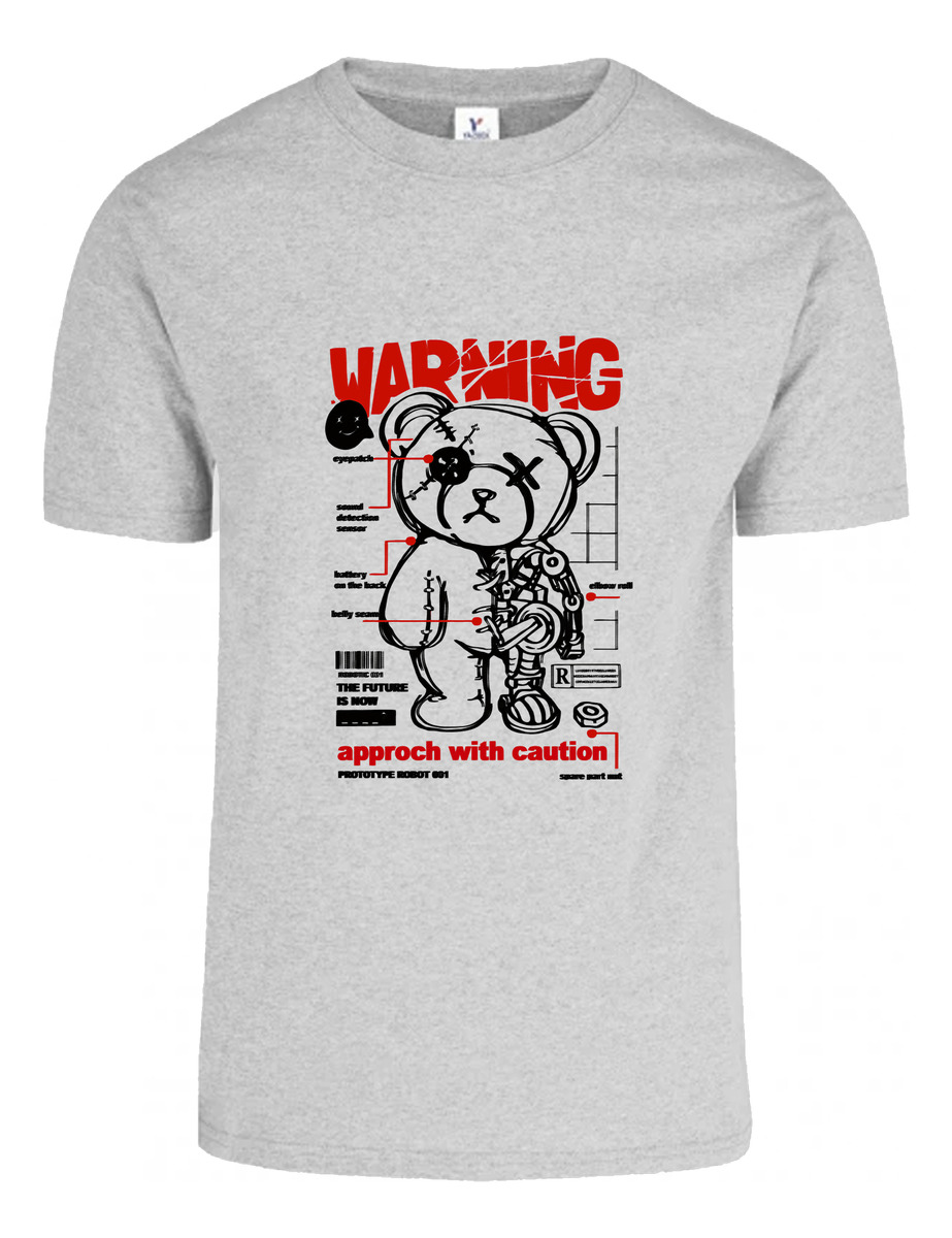 Remera: Osito Warning Memoestampados - Imagen 3
