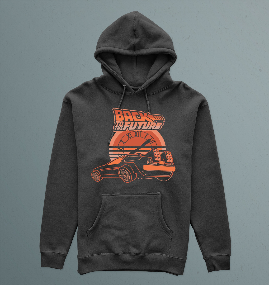 Canguro Back To The Future Lineal Color Memoestampados - Imagen 2