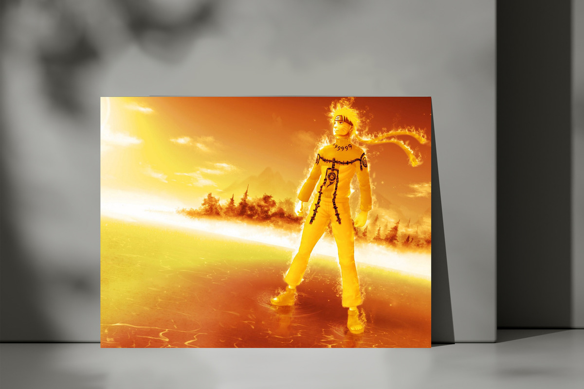 Cuadro Naruto 463 70x100 Mdf Memoestampados - Imagen 3