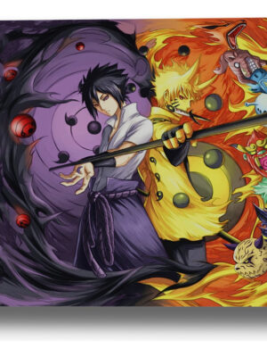 Cuadro Naruto, Sasuke Shippuuden 06 40x53 Mdf Memoestampados
