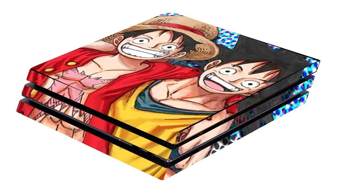Skin Vinilo One Piece Para Ps4 Pro