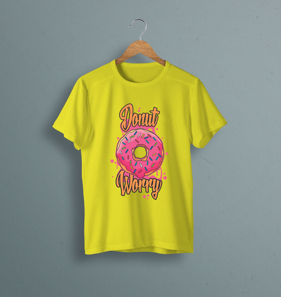 Remera: Donut Worry Memoestampados - Imagen 10