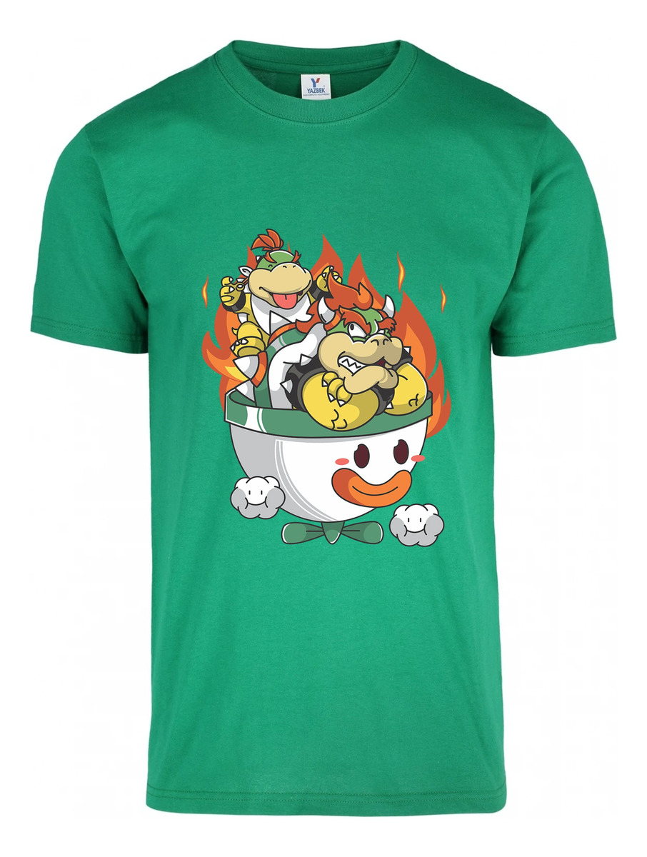 Remera: Bowser _ Bowser Jr 01 Memoestampados - Imagen 7