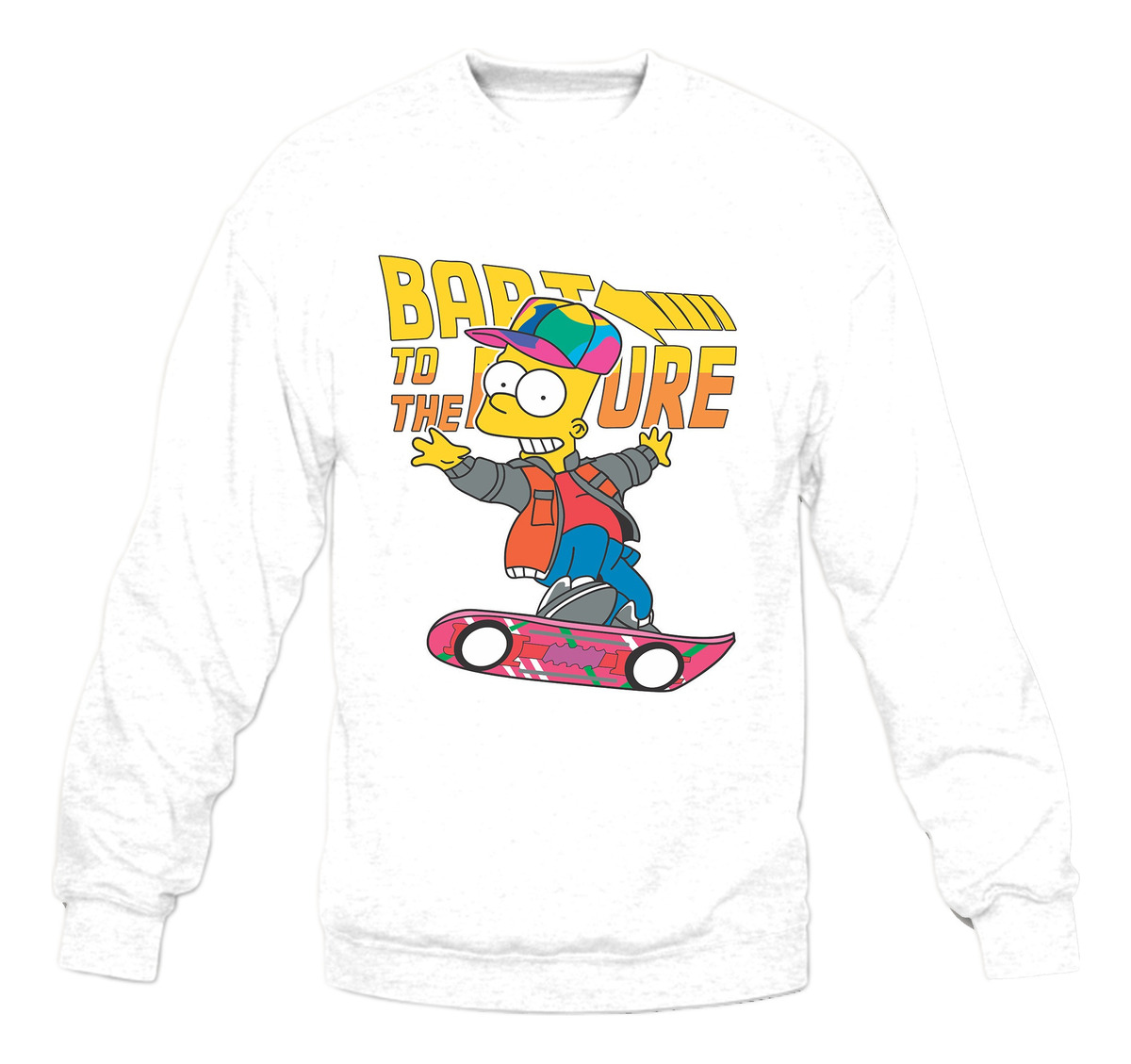Buzo Bart To The Future 2 Memoestampados - Imagen 5