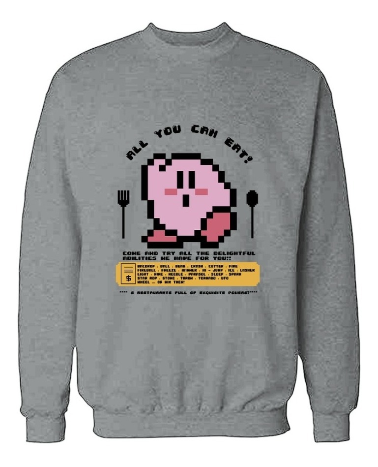 Buzo: Kirby Pixel Memoestampados - Imagen 7