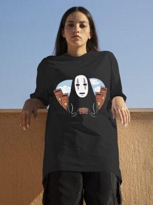 Remera: No Face (chihiro) Memoestampados