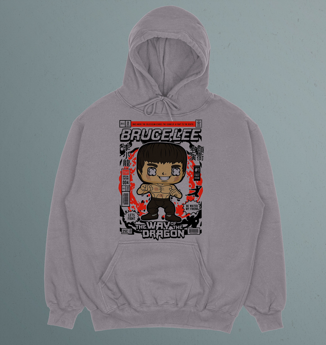 Canguro Bruce Lee Memoestampados - Imagen 2